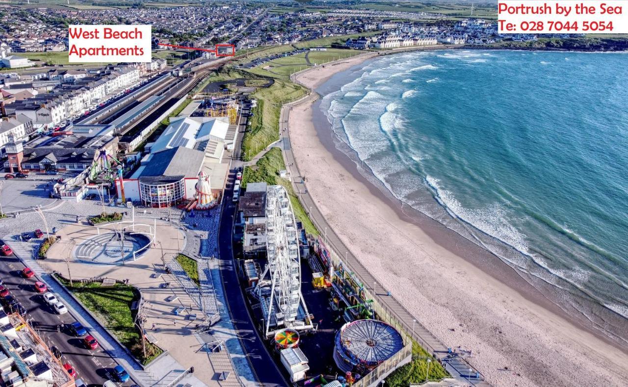 1 West Beach - Dog Friendly - Portrush By The Sea ภายนอก รูปภาพ