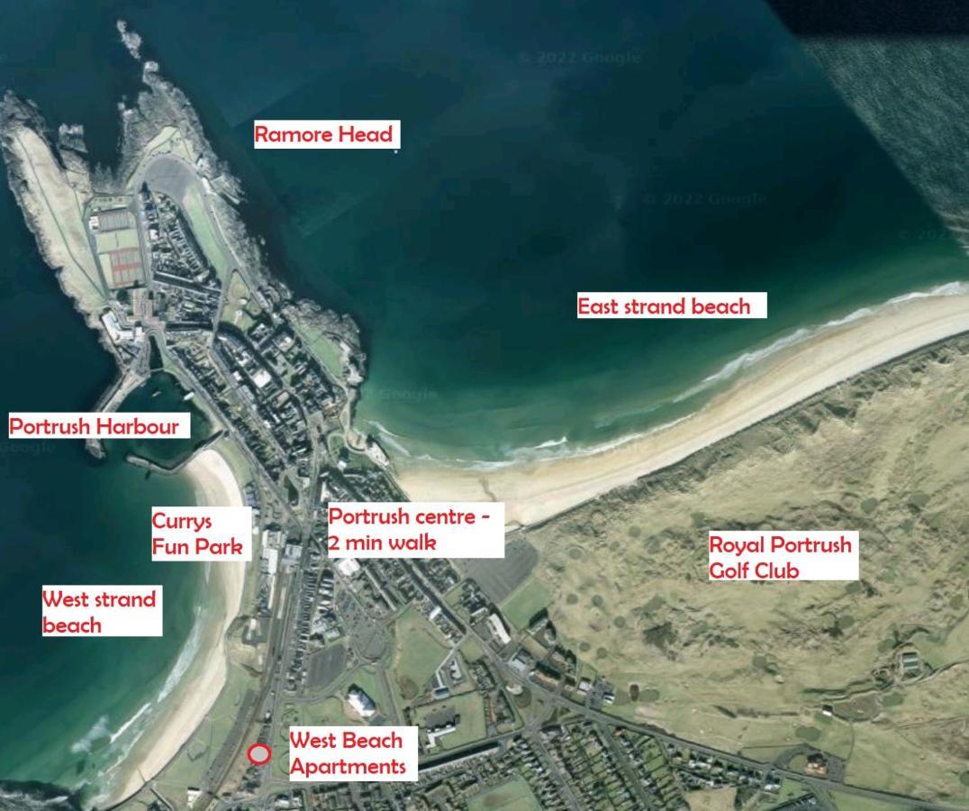 1 West Beach - Dog Friendly - Portrush By The Sea ภายนอก รูปภาพ