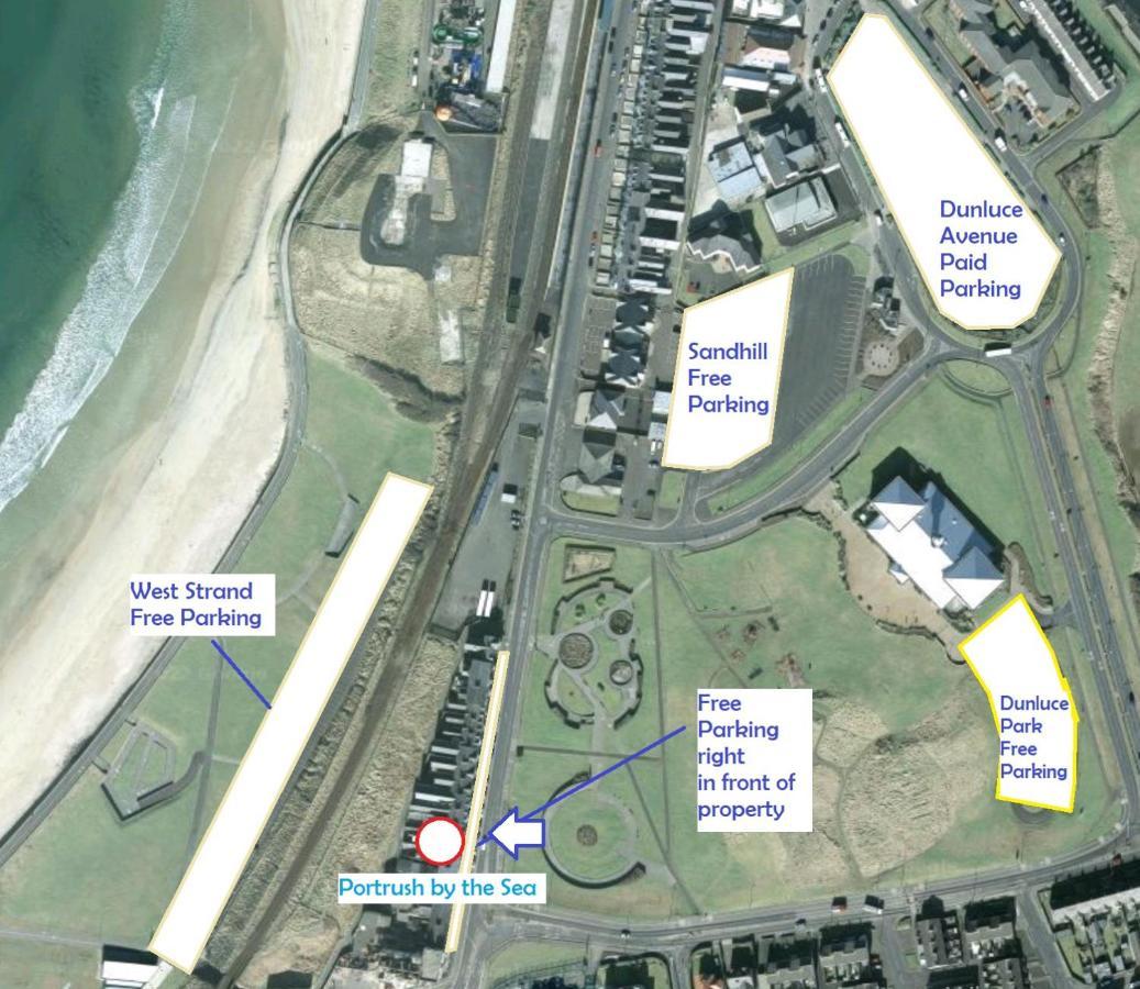 1 West Beach - Dog Friendly - Portrush By The Sea ภายนอก รูปภาพ